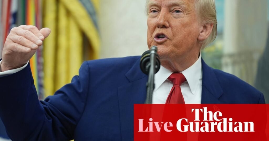 Trump says China ‘totally violated’ tariff truce after US warns trade talks have ‘stalled’ – business live | Business