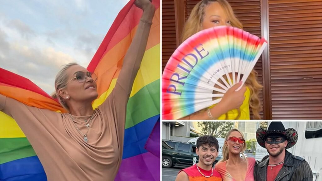 Mariah Carey, Paris Hilton, Yolanda Hadid