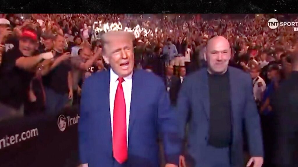 Donald Trump Attends UFC 316 Without Elon Musk After Week Of Sparring