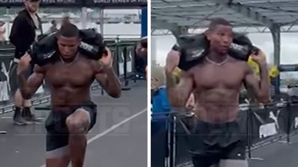 Darren Waller Shows Off Retirement Body During HYROX Fitness Event In NYC