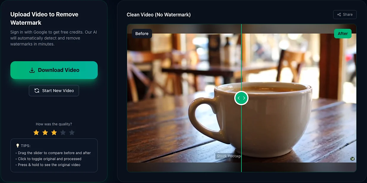 CleanVideoAI Launches AI Engine to Remove Watermarks from Sora, Veo, and CapCut Videos